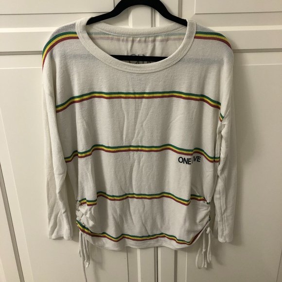 Chaser One Love Tie Side Sweatshirt - Picture 4 of 5